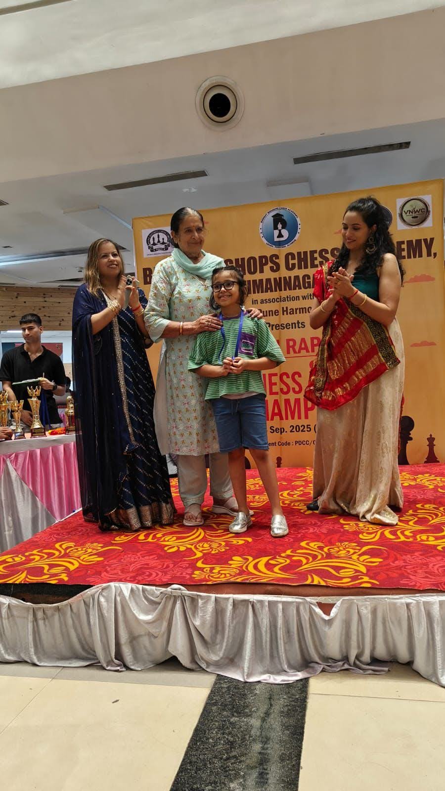 🏆 Myra – 4th Place | Under-7 Girls Category — photo 1